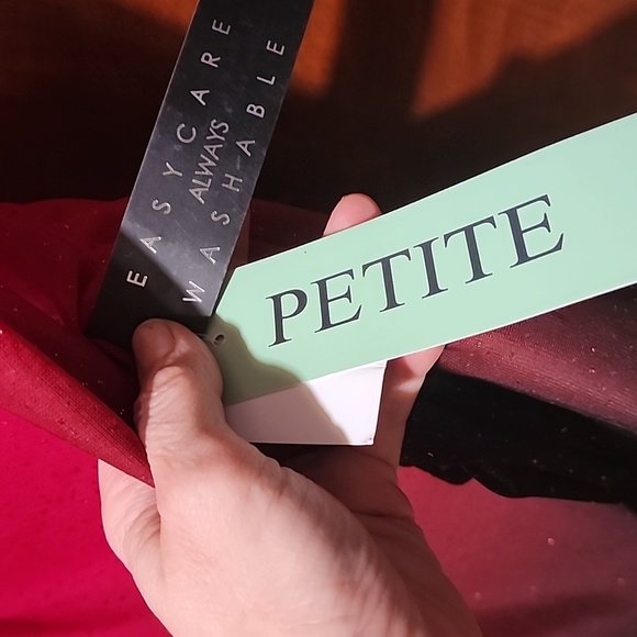 Red and black obre blouse petite large - Picture 2 of 6